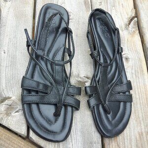 BORN Concept Leather Sandals Size 9